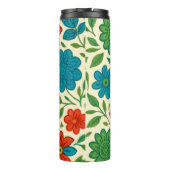 Patriotic Floral Star of America Thermosbecher (Rückseite)