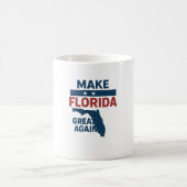  Patriotic Florida Design – “Make Florida Great '' Verwandlungstasse (Mittel)
