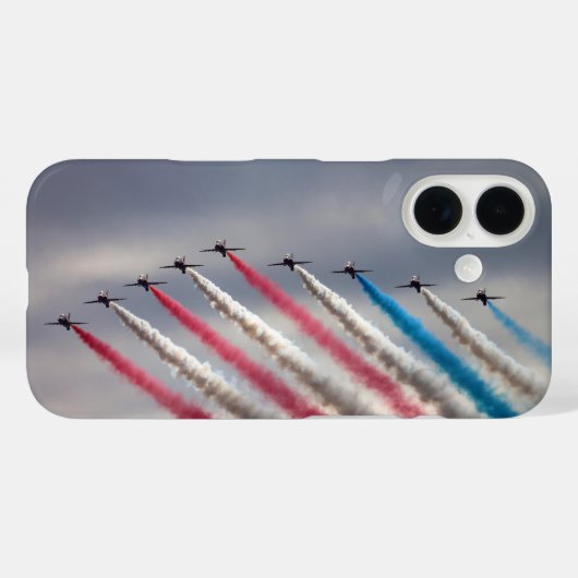 Patriotic Flyover iPhone Case (Rückseite (Horizontal))