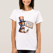 Patriotic Foxhound 'Merica Y all T-Shirt (Vorderseite)