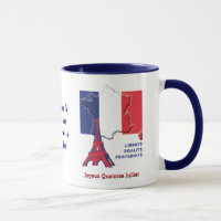 Patriotic French Flag BASTILLE DAY