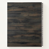 Patriotic Funerary Guestbook American Flag Memoria Notizblock (Rückseite)