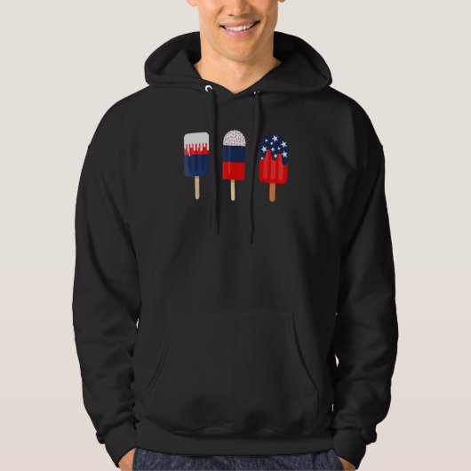 Patriotic für Frauen 4. Juli Frauen Population 1 Hoodie (Vorderseite)