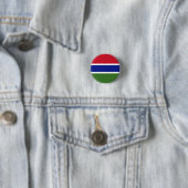 Patriotic Gambia Flag Button (Beispiel)