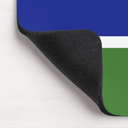 Patriotic Gambia Flag Mousepad (Ecke)