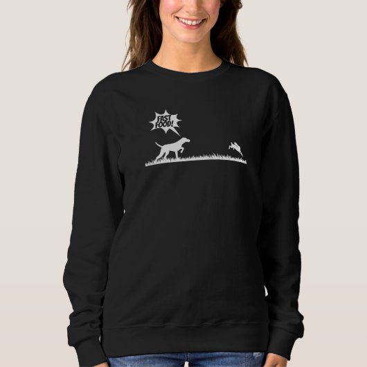Patriotic German Shorthaired Pointer American Flag Sweatshirt (Vorderseite)
