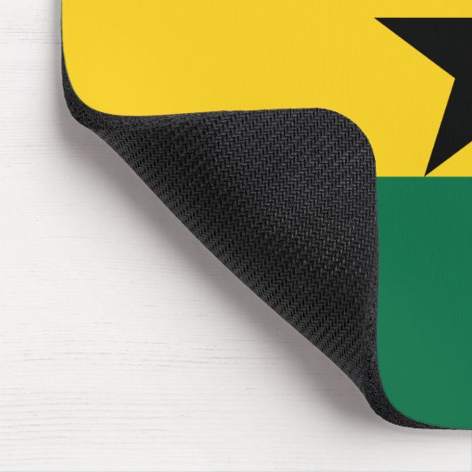 Patriotic Ghana Flag Mousepad (Ecke)