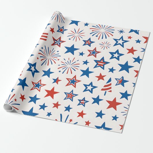 Patriotic Gift Wrap Geschenkpapier (Ungerollt)