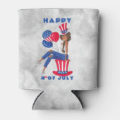 Patriotic Girl 4. Juli Dosenkühler (Vorderseite)