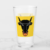 Patriotic glass cup with flag of Uri, Switzerland Glas (Vorderseite)