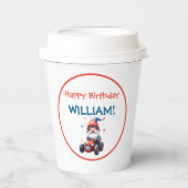 Patriotic Gnome Kid's Birthday Pappbecher (Vorderseite)