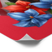 Patriotic Gnome Poster (Ecke)