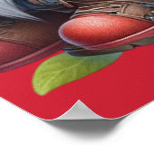 Patriotic Gnome Poster (Ecke)