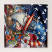 Patriotic Gnome Puzzle (Horizontal)