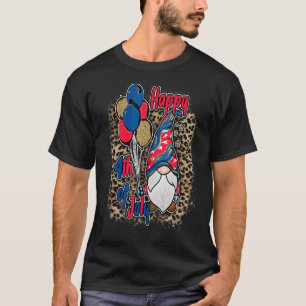 Patriotic Gnomes Merica Holding Ballon 4. Juli T-Shirt