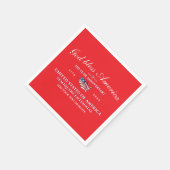 Patriotic God Bless America 250 Semiquincentennial Serviette (Ecke)