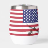 Patriotic GOD BLESS AMERICA USA Flag (Vorderseite)