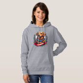 Patriotic Golden Retriever Americana Art Tee 2 (Vorne ganz)