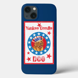 Patriotic Golden Retriever Case-Mate iPhone Hülle