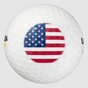 Patriotic Golf Balls Golfball