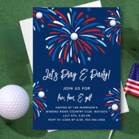 Patriotic Golf & Fireworks 4. Juli Party