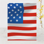 PATRIOTIC GREAT AMERICAN USA GEBURTSTAGSKARTEN KARTE (Gelbe Blume)