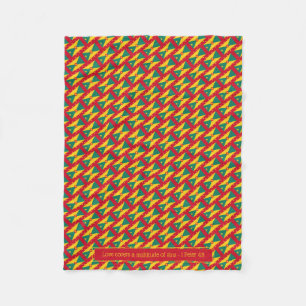 Patriotic GRENADA CARRIACOU Anpassbar Fleecedecke