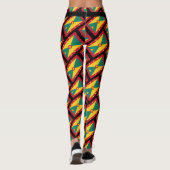 Patriotic GRENADA Scripting Add your Text BLACK Leggings (Rückseite)