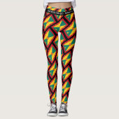 Patriotic GRENADA Scripting Add your Text BLACK Leggings (Vorderseite)
