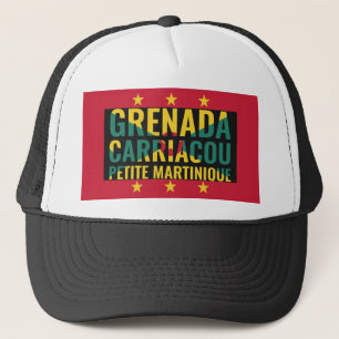 Patriotic Grenada Truckerkappe