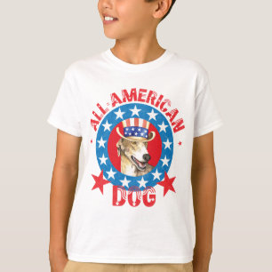 Patriotic Greyhound T - Shirt