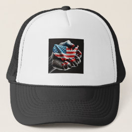 Patriotic Grip - American Pride Hat Truckerkappe