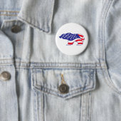 Patriotic Grizzly Bar Button (Beispiel)