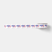 Patriotic-Grizzly Not Satinband (Vorderseite)