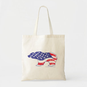 Patriotic-Grizzly Not Tragetasche