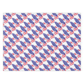 Patriotic-Grizzly Tischdecke (Vorderseite (Horizontal))