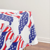 Patriotic-Grizzly Tischdecke (Beispiel)
