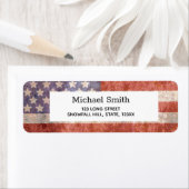 Patriotic Grunge American Flag (Insitu)