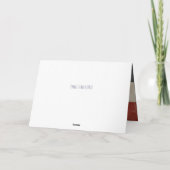 Patriotic Grunge | Glücklicher Arbeitstag! Karte (Rückseite)