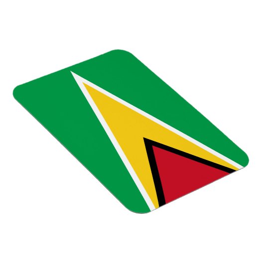 Patriotic Guyana Flag Magnet (Rechte Seite)