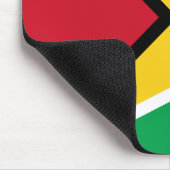 Patriotic Guyana Flag Mousepad (Ecke)