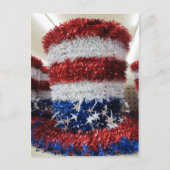 Patriotic Hat Postkarte (Vorderseite)