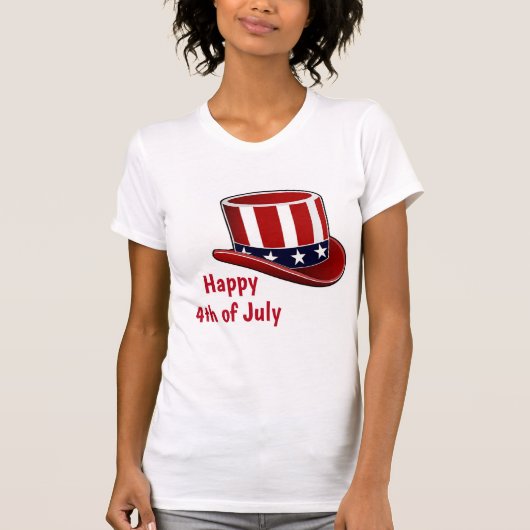 Patriotic Hat T-Shirt (Vorderseite)
