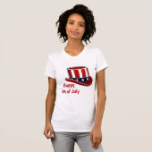 Patriotic Hat T-Shirt (Vorne ganz)