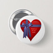 Patriotic Heart Grafik Button (Vorne & Hinten)