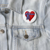 Patriotic Heart Grafik Button (Beispiel)