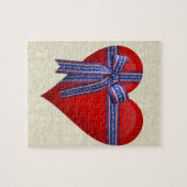 Patriotic Heart Grafik Puzzle (Horizontal)