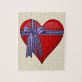 Patriotic Heart Grafik Puzzle (Vertikal)