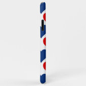 Patriotic Hearts Design Case-Mate iPhone Hülle (Hinten/Rechts)