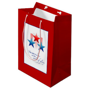 Patriotic Hero Wall of Glory, vielen Dank für Ihr Mittlere Geschenktüte